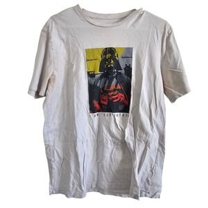 Gap Star Wars Darth Vader I Am Your Father Graphic Tee Shirt Gray Mens Large